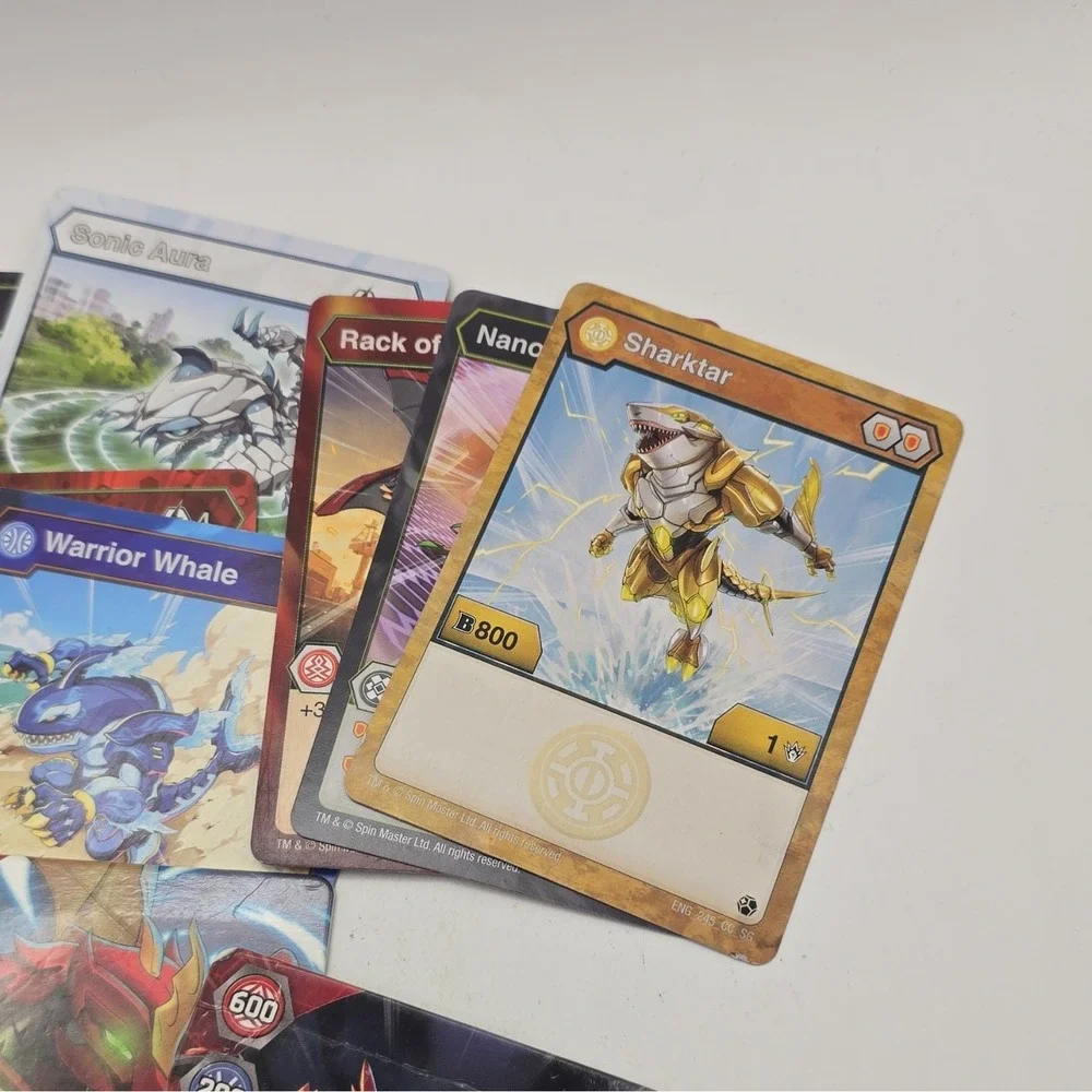 Spin Master Bakugan GeoForge 13 English Gate Cards: Jettra Ghost Beast+more